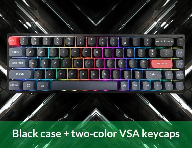 Everglide AE68 Pro Gaming Keyboard 8000Hz Polling Rate High Performance 0.001mm Rapid Trigger ADC Direct Link Dual RGB Lamp