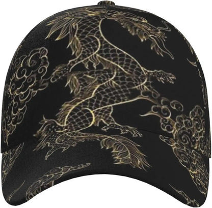 „Dragon Snapback“ kepurė, vyriškos beisbolo kepurės, vyriškos saulės kepurės, reguliuojamos „Cool Trucker“ kepurės moterims ir vyrams