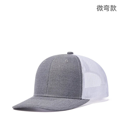 Czapki z daszkiem typu „trucker” w 38 kolorach, na świeżym powietrzu, z zatrzaskiem, czapki typu „dad hat”, hip-hopowe, męskie, damskie, regulowane, dla chłopców i dziewcząt, czapki baseballowe