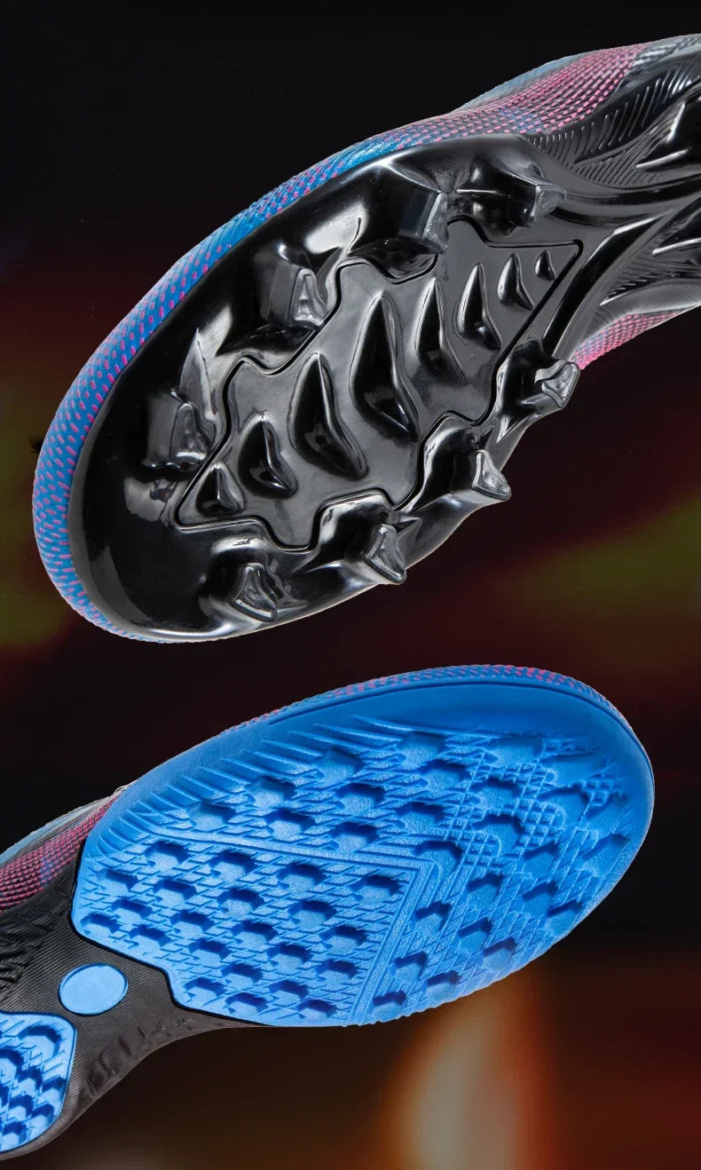 Nouvelles chaussures de football pour hommes, chaussures de sport d'extérieur, chaussures de match professionnelles, baskets antidérapantes, chaussures de football d'entraînement, chaussures ultralégères unisexes