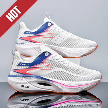 NEUE Laufschuhe mit Carbonplatte für Marathon, Herren, sportlich, atmungsaktiv, leicht, Damen, bequeme rutschfeste Sportsneaker, Casual