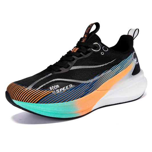 2025 Men's And Women's Professional Carbon Board Marathon Running Shoes Shock Absorption Ultra-light Stable Support Sports Shoes