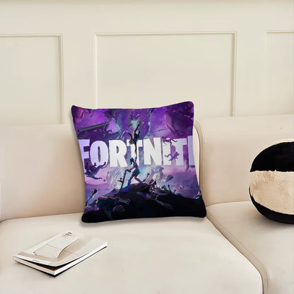 Game F-Fortnite Kissenbezug, dekorativer Kissenbezug für Zimmer, Zuhause, Sofa, Wohnzimmer, Büro und Auto, nordische Schlichtheit