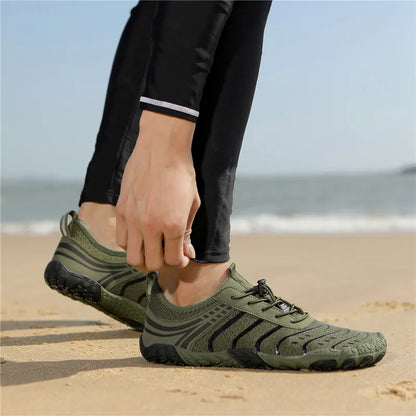 Barefoot Beach Aqua Shoes for Men and Women Quick-Dry Summer Water Shoes Outdoor Wading Sneakers Lightweight Water Sports Shoes