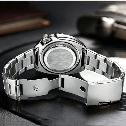 QINGXIYA Új luxus katonai férfi karóra Vízálló férfi karóra Rozsdamentes acél kvarc férfi karórák Reloj+doboz Relogio Masculino