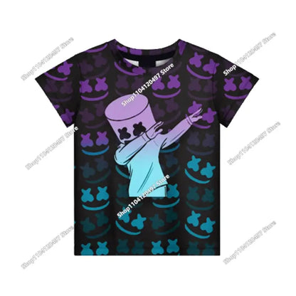 T-shirt 3D Battle Royale Fortnite — T-shirts para Homem e Mulher, Rapazes e Raparigas, Tops Cartoon Victory, Roupa Teen, Crianças, Herói de Jogo, T-shirts e Tops