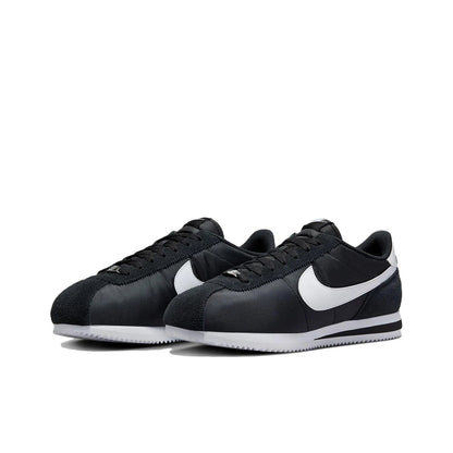 POIZON Nike Cortez Textile Black White