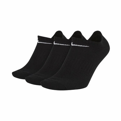 Nike Casual Cushioned Mid-Cut Basketball Socks Unisex Combo Pack White SX7667-100