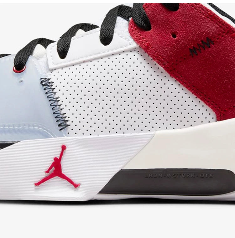 Nike official genuine JORDAN men's low cut lace up breathable fashionable basketball shoes FD2336-160