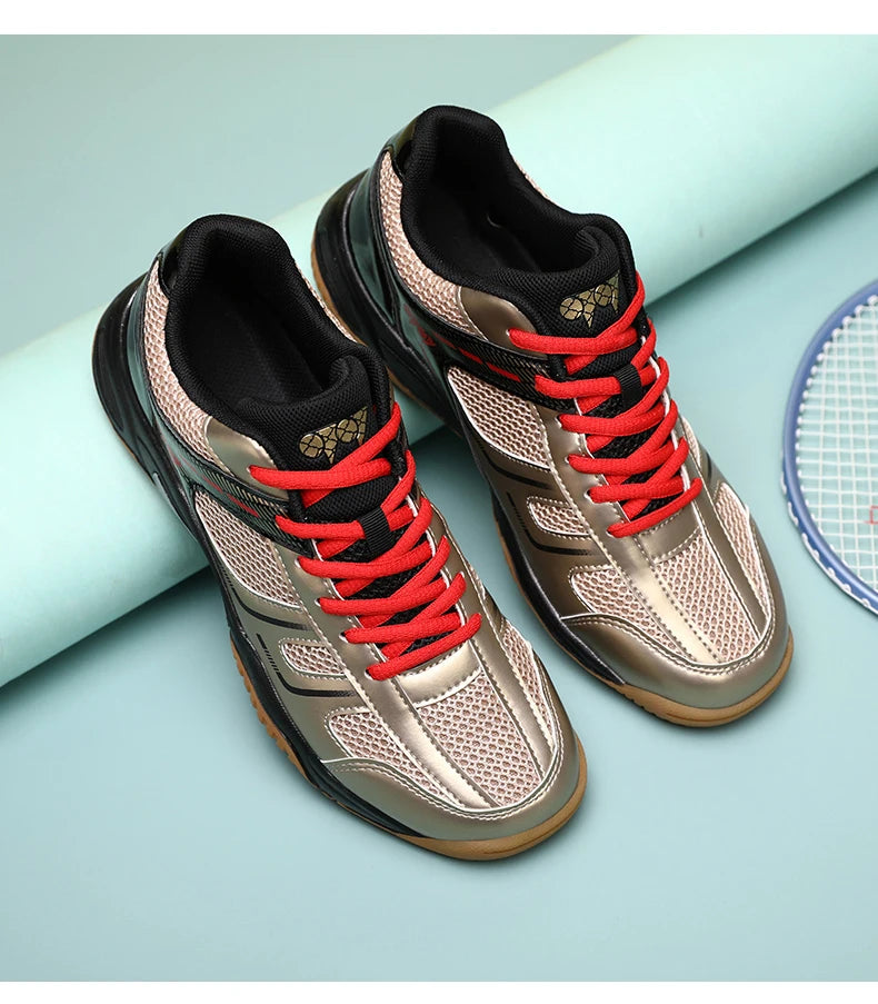 2025 Neue professionelle Badmintonschuhe, Sneaker für Herren, Tennisschuhe, atmungsaktiv, rutschfest, Volleyball-Sportschuhe für Männer und Frauen