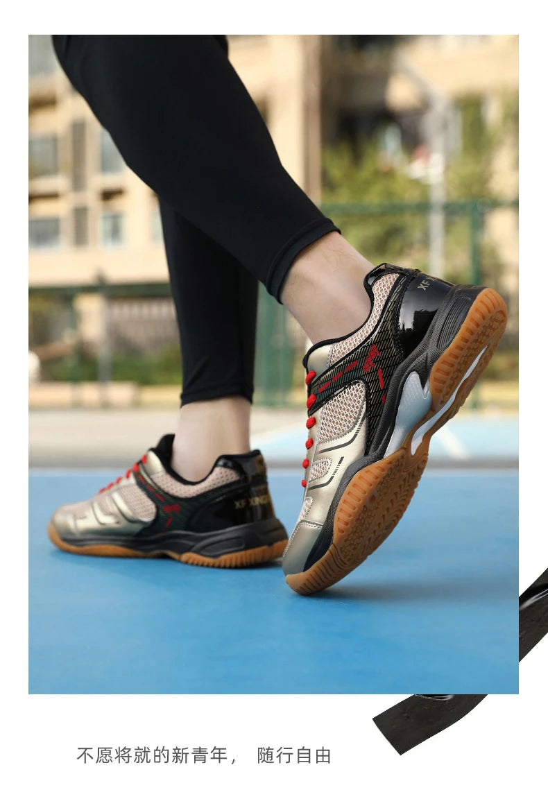 2025 Neue professionelle Badmintonschuhe, Sneaker für Herren, Tennisschuhe, atmungsaktiv, rutschfest, Volleyball-Sportschuhe für Männer und Frauen