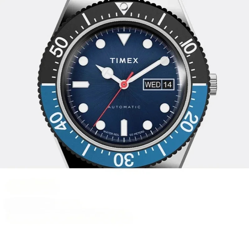 NEW TIMEX Fully Automatic Men's Watch High Beauty Luxury Leisure Multi functional Watch with Calendar and Steel Strip Watch