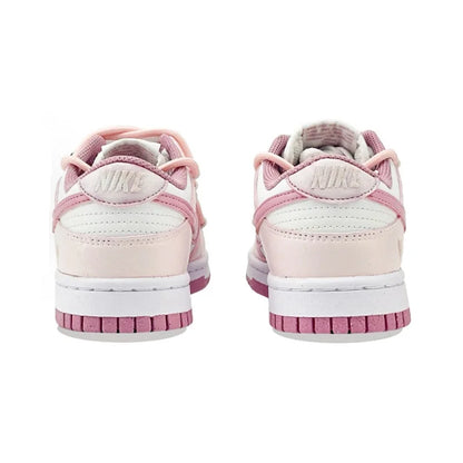 Baskets personnalisées Nike Dunk « Honeyed Rose » : nouvelles chaussures de skate basses pour femme, style chinois, peintes à la main avec un motif en forme de cœur