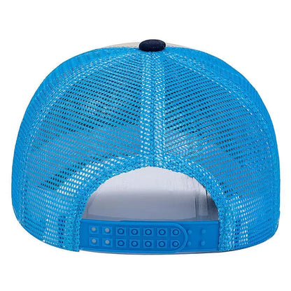 Naujo stiliaus unisex beisbolo kepuraitė Classic STATION su raidžių raštu ir tinkleliu vyrams ir moterims, pralaidi orui, gatvės stiliaus vasarinė sunkvežimio vairuotojo kepuraitė