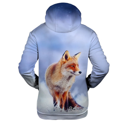 Popularne bluzy z kapturem i bluzy Hip Hop Novelty z wygodnym nowym nadrukiem 3D Fox, dla mężczyzn/kobiet, dorosłych/dzieci, casualowe bluzy wkładane przez głowę