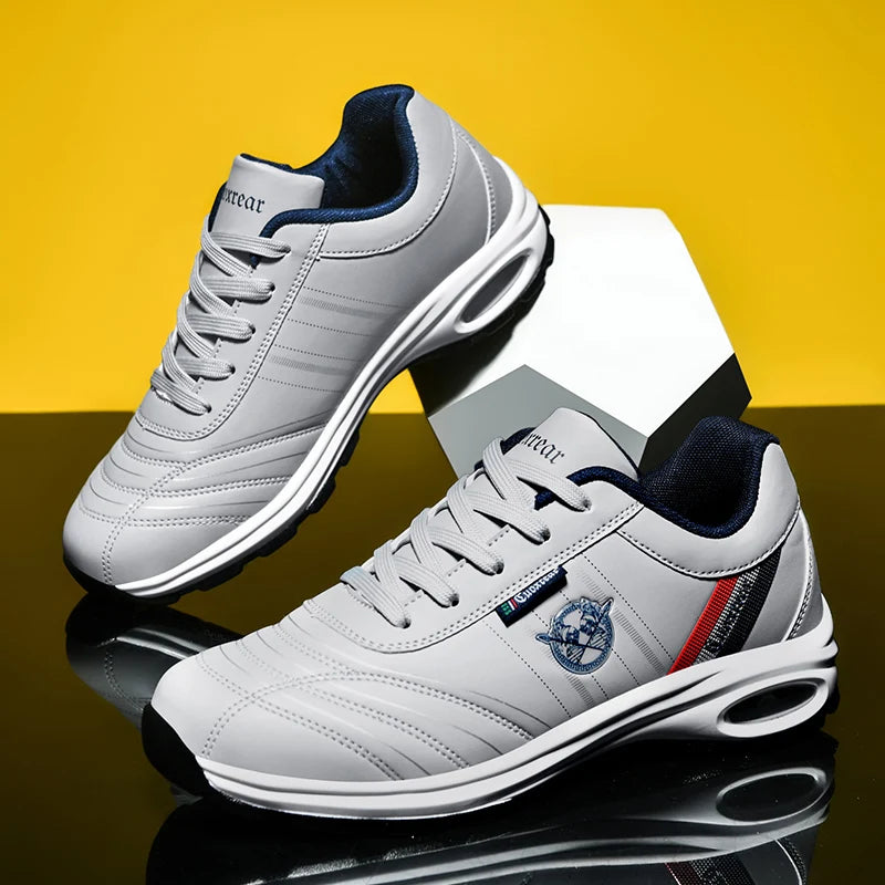 Chaussures de sport pour hommes grande taille respirant confortable résistant à l'usure Snekaers semelle souple chaussures de course plates décontractées pour homme