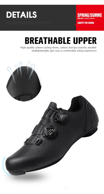 Scarpe da ciclismo MTB da uomo, scarpe sportive per bici da sterrato e da strada, sneakers da ciclismo flat ad alta velocità, calzature per mountain bike con tacchette SPD