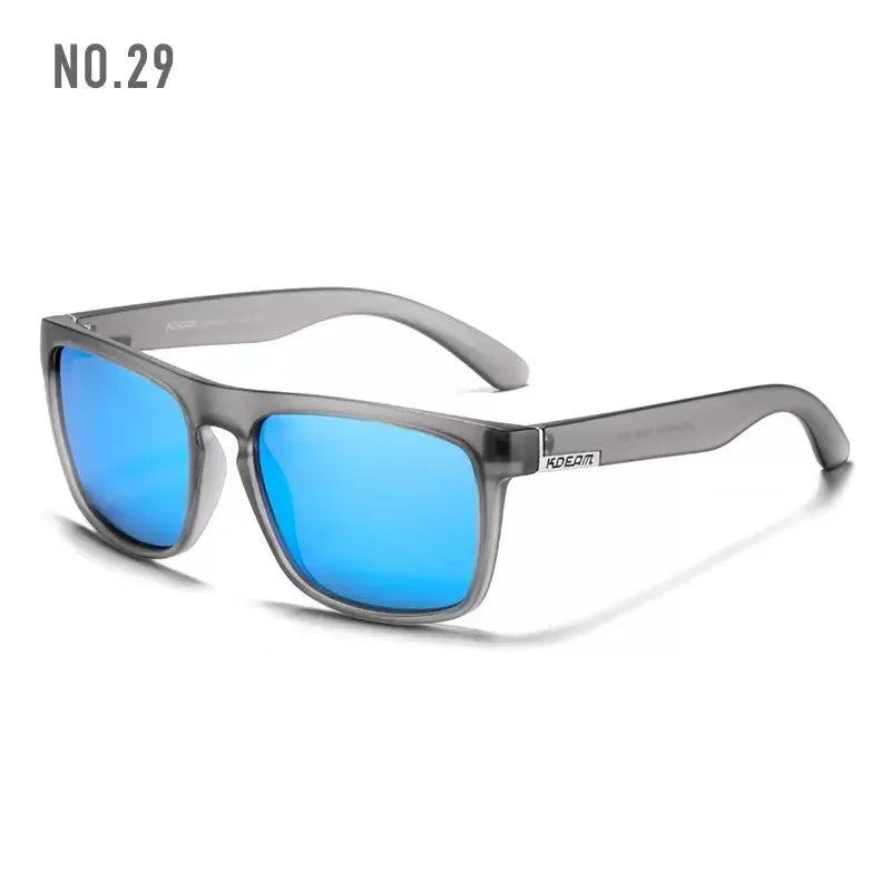 Outdoor Sport Square Myopia Lens Prescription Sunglasses Men Polarized Driving Anti-Glare Myopes Lunettes 0 -0.5 -0.75 Hoz -6.0
