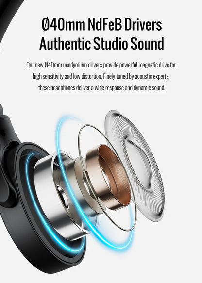 TAKSTAR PRO 70 Professionelle Studio-Monitoring-Kopfhörer – Geschlossenes kabelgebundenes Over-Ear-Headset für Musikproduktion, DJ, Gaming & Recording