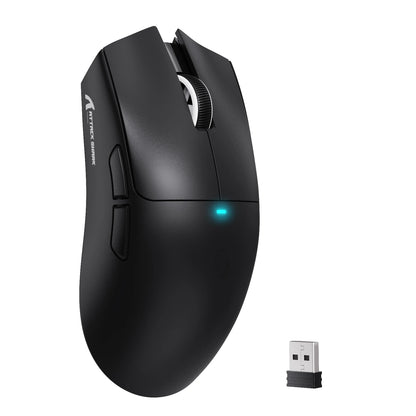 ATTACK SHARK X11SE trådløs gamingmus, tri-mode, 63g superlet med PAW3311-sensor, 22000 DPI, 300mAh batteri, dobbelt driver