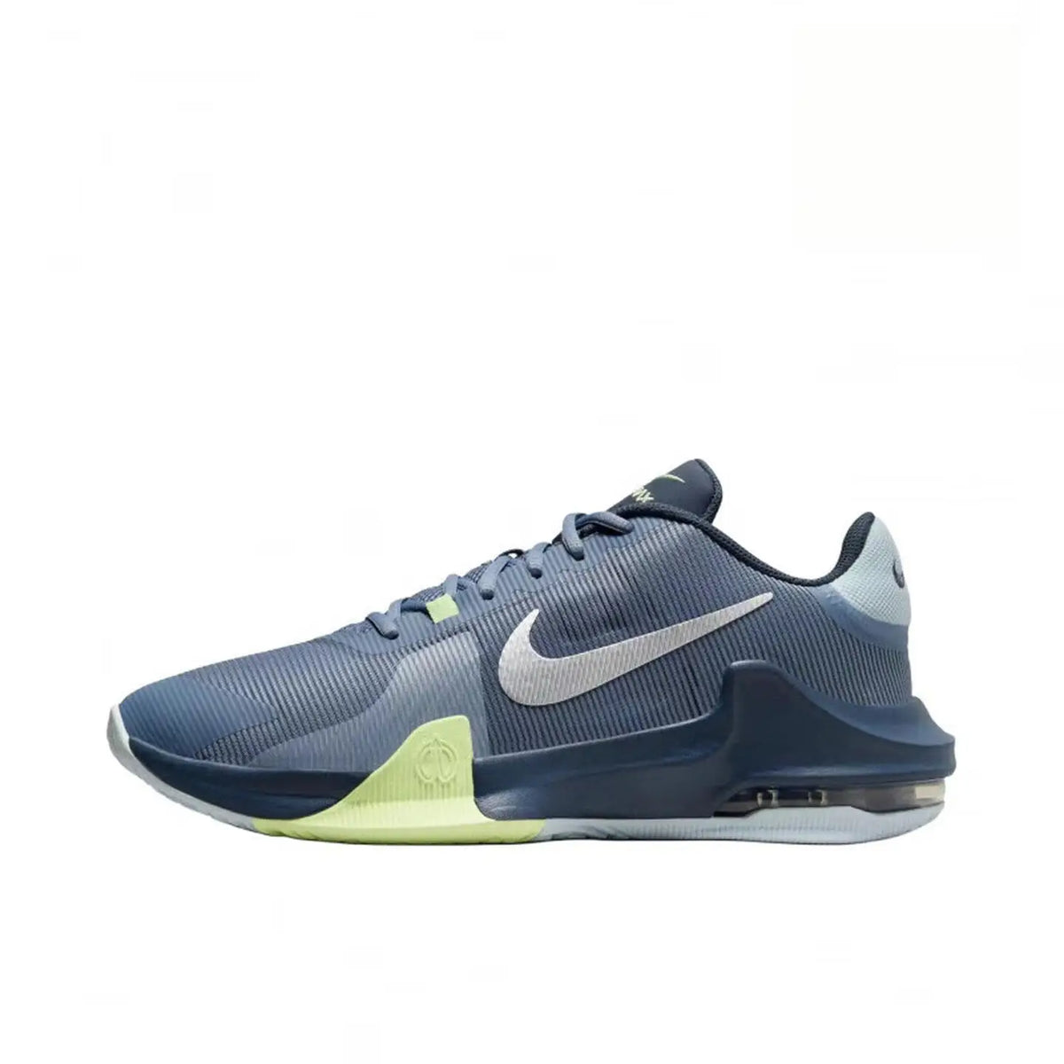 „Nike Air Max Impact 4“ žemi krepšinio bateliai: kasdieniai, universalūs, neslystantys, patvarūs, su amortizacija DM1124-402
