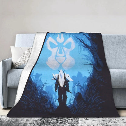 WOW World of Warcraft Blankets Quality Soft  Bedding Throws Winter Kids Bedroom Novelty Bedspread