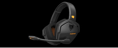 NUBWO G06 Casque de jeu double sans fil avec microphone pour PS5, PS4, PC, mobile, Switch, casque de jeu Bluetooth 5.3 2,4 GHz