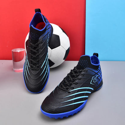 Nouvelles chaussures de football pour hommes, crampons de futsal, chaussures de football, confortables, ultra-légères, pour terrain synthétique et naturel, sportives, antidérapantes, pour adultes, professionnelles.