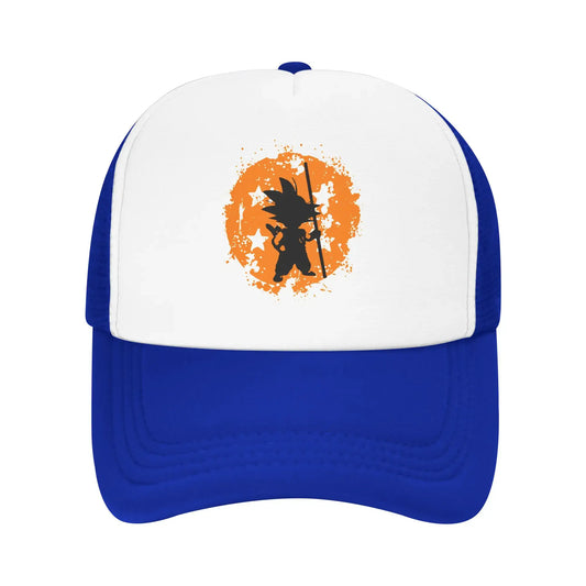 Produit gaming premium Fraquane, équipement gamer : Unisex Dragon Ball Z Goku Dbz Trucker Hats Outdoor Mesh Baseball Caps Snapback Caps  Hats Sun Caps Trucker Cap High Quality.