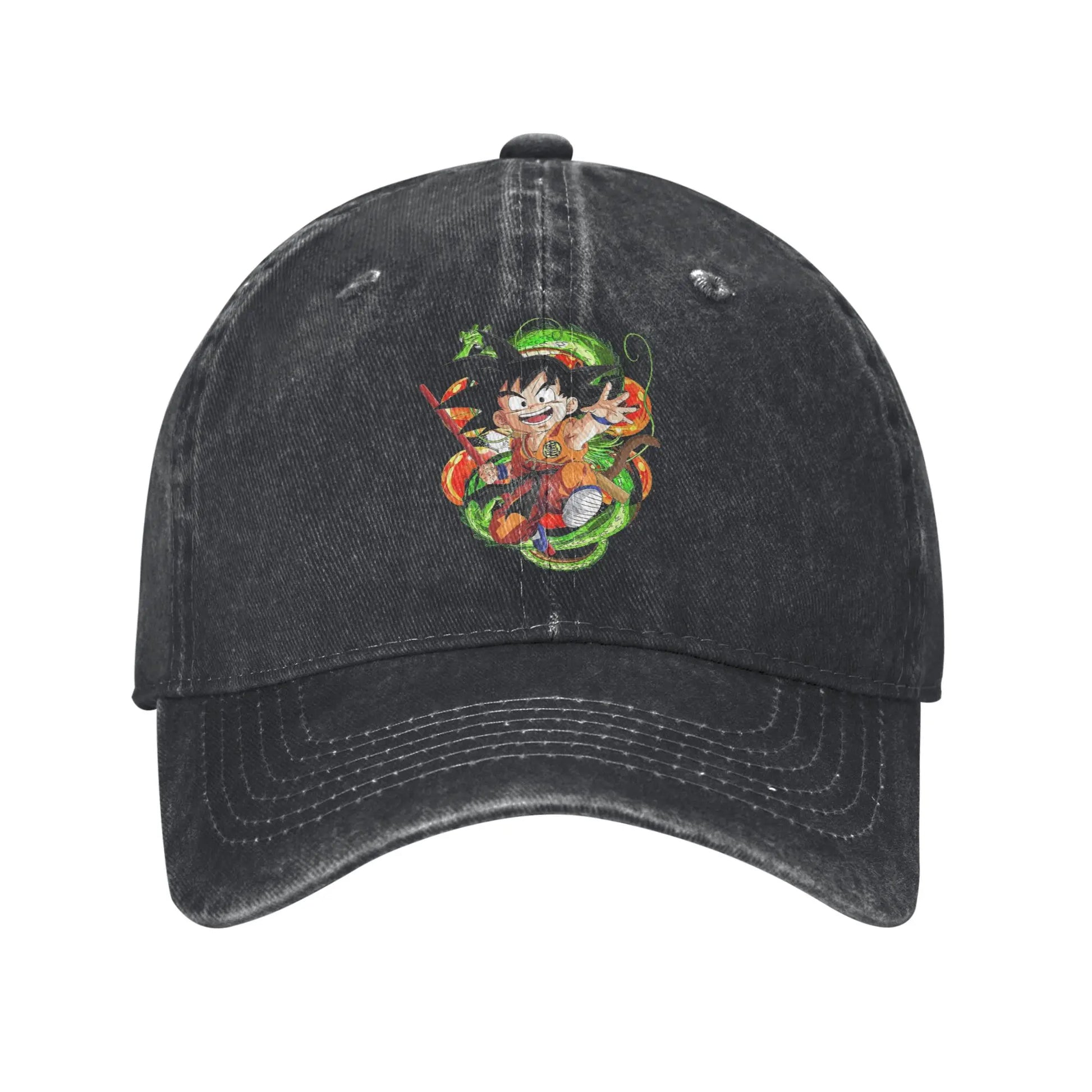 Dragon Ball Master Rosh TURTLE SCHOOL Unisex Baseball Cap  Distressed Washed Caps Hat Fashion Outdoor Unstructured Soft Headwear, produit gaming premium Fraquane, équipement gamer