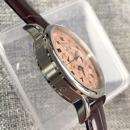 Automatisk ur til mænd Multification dato dag måned år 316L mekanisk herreur poleret urkasse dag/nat-indikator 42mm