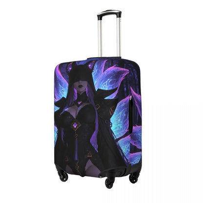 World Of Warcraft Sylvanas Windrunner Suitcase Cover Flight Fun Luggage Supplies Cruise Trip Protection