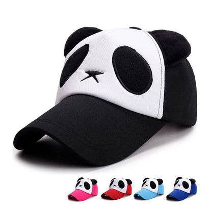 Șepci de baseball drăguțe cu panda pentru vară, pentru bărbați și femei, din bumbac, în stil hip-hop, cu închidere snapback, protecție solară, pentru băieți și fete, pentru activități în aer liber, gorras, dropshipping