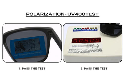 BLUE OTTER polarizált sportnapszemüveg UV400 kerékpározáshoz, horgászathoz, futáshoz, vezetéshez, férfiaknak és nőknek, kültéri szemüveg dobozzal BT03