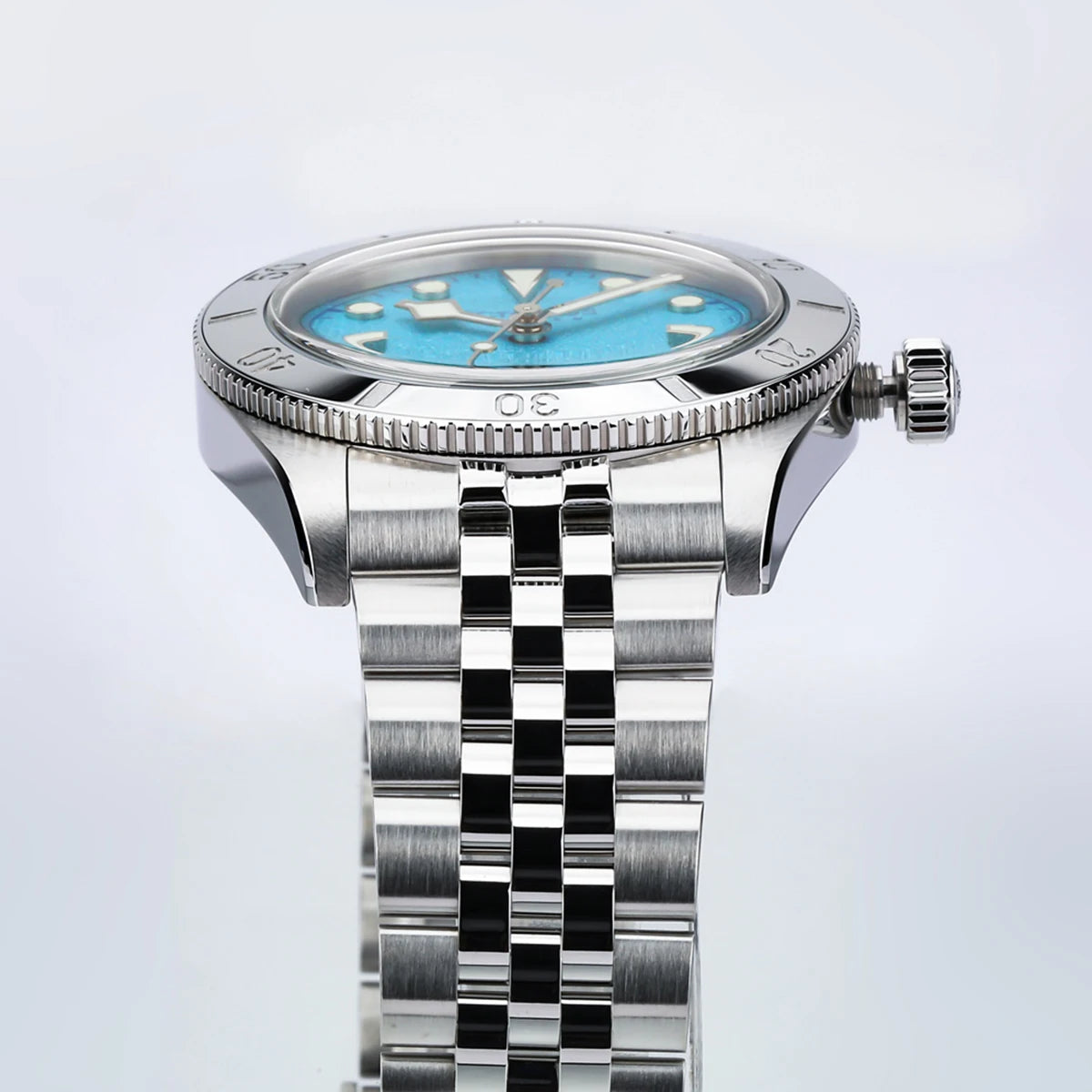 Octopus Kraken 37mm Dive Watch Men BB54 PT5000 Automatic Mechanical Movement Sapphire Crystal Aluminum Bezel STL Bracelet 20Bar