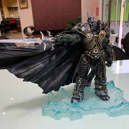 WOW Character FALL OF THE LICH KING ARTHAS ACTION FIGURE World of Warcraft Game Peripherals DC Lich King Illidan Anime Figures
