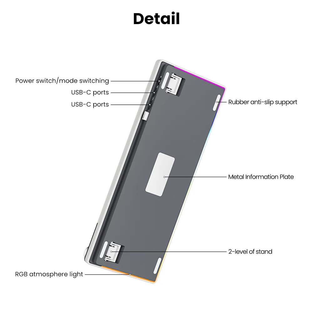 RK ROYAL KLUDGE S85 TFT Color Screent Mechanical Keyboard Tri Mode Wireless 85 Keycaps Hot-Swappable Gamer Keyboard RGB Backlit