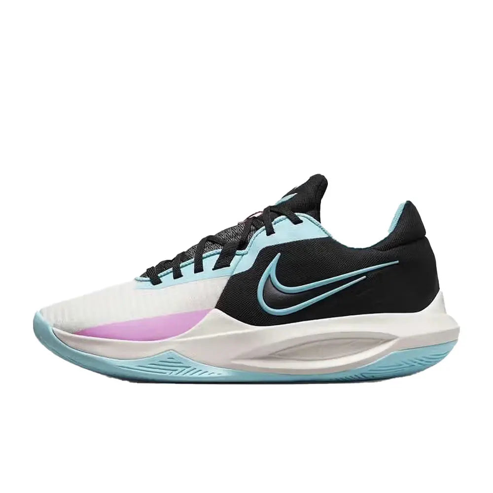 Nike Precision 6 Running Shoes Stability Support Cushioning Lightweight Breathable for Daily Training DD9535-101