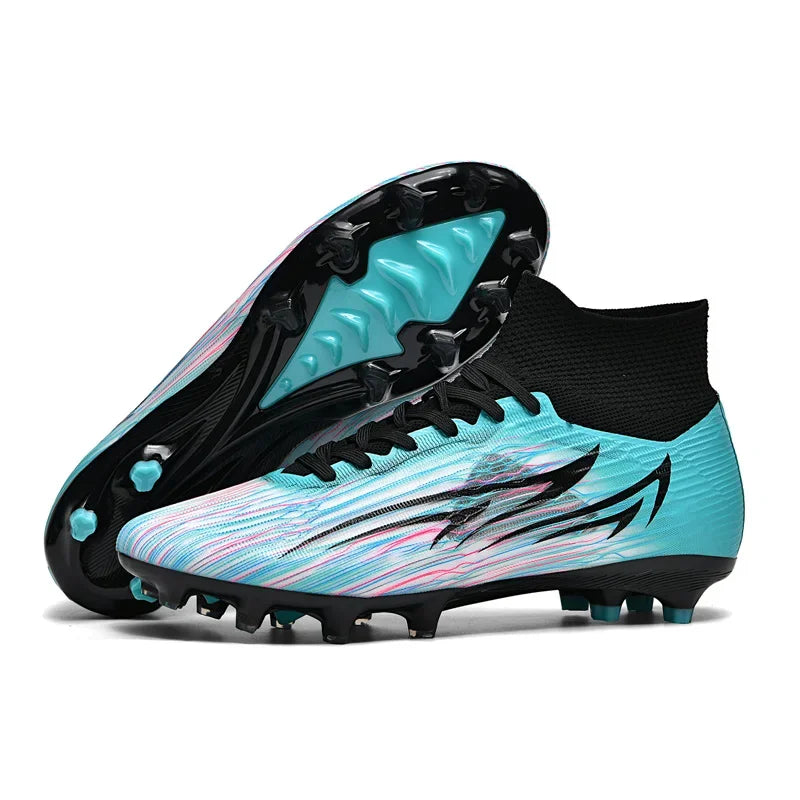 Nouvelles chaussures de football pour hommes, chaussures d'entraînement professionnelles, baskets de match, chaussures de football ultralégères, chaussures de sport pour l'extérieur, antidérapantes, unisexes