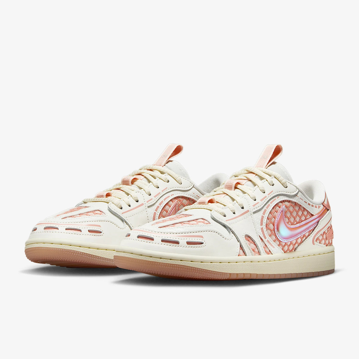Ténis desportivos casuais almofadados Nike Genuine JORDAN para mulher, estilo clássico e moderno, HQ2186-180