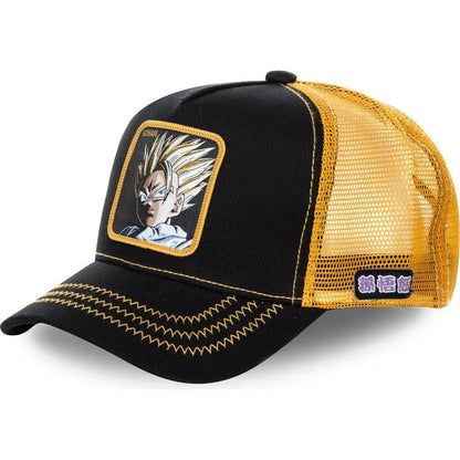 Dragon Ball Styles Anime Son Goku Βαμβακερό Νέο Καπέλο Μπέιζμπολ Άνδρες Γυναίκες Hip Hop Πατέρας Ρυθμιζόμενο Καπέλο από Πλέγμα Καπέλο Trucker