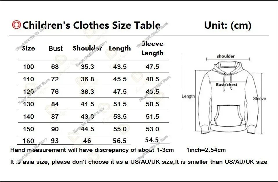 Fortnite Casual Pullover Hooded Sweatshirt Clothes Girls From 2 To 14 Years Children's Clothing Battle Royale Pullover Hoodies
