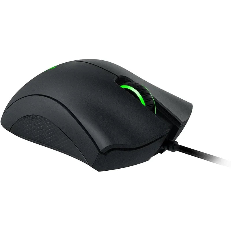 Oryginalna przewodowa mysz gamingowa Razer z sensorem optycznym 6400 DPI do laptopa, optyczna mysz Light Speed