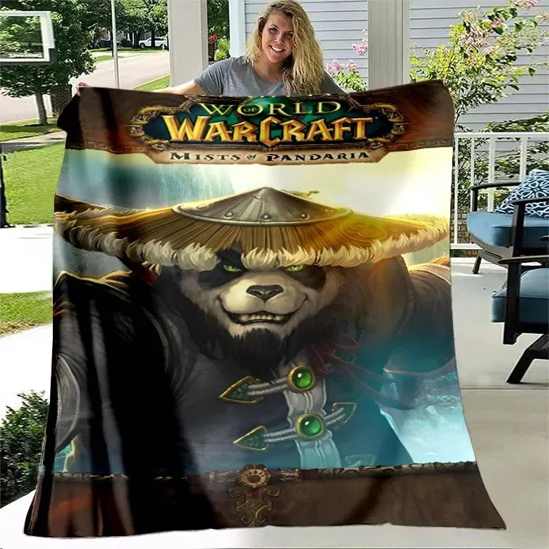 3D World of Warcraft pattern printed blanket bedroom living room home decor picnic blanket child room bed blankets birthday gift