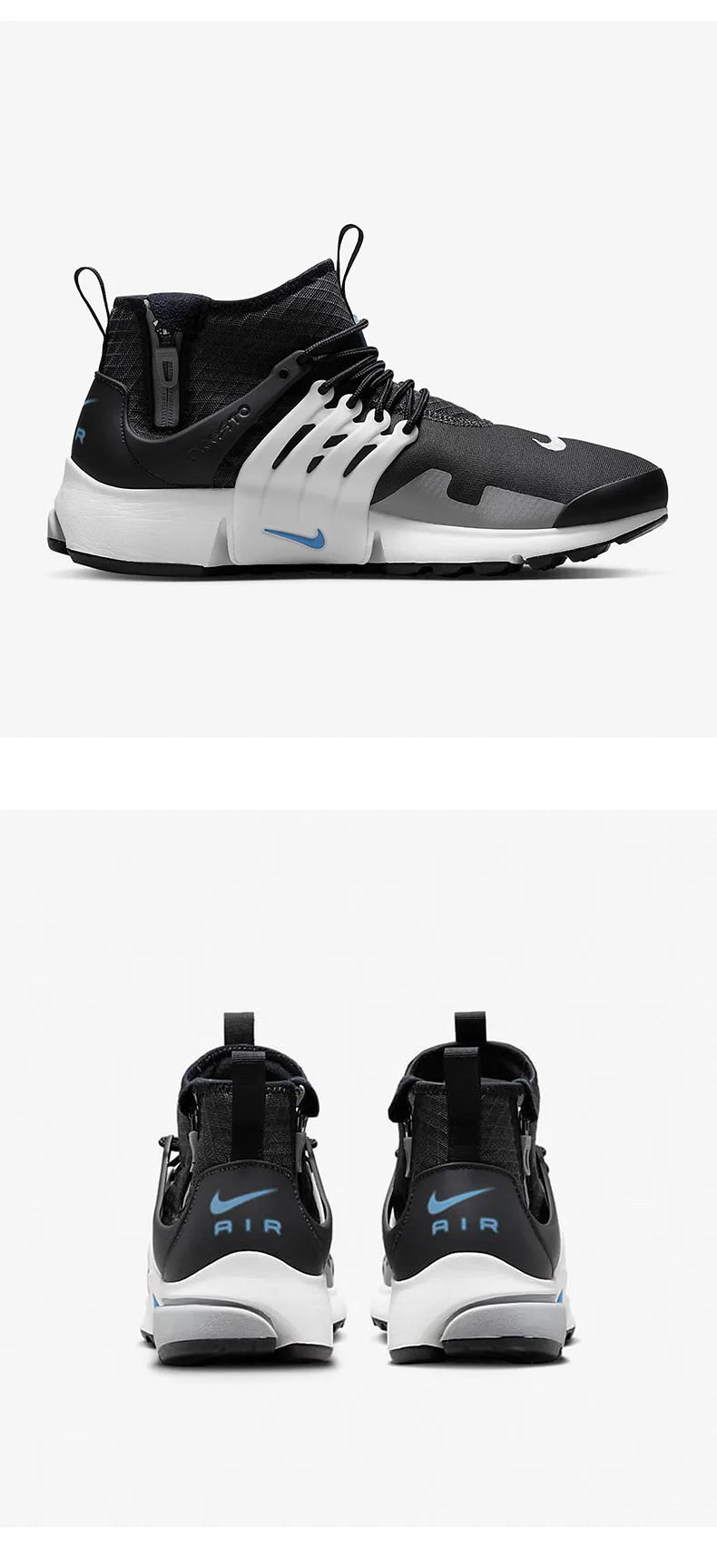 Nike official genuine Air Presto Mid Utility men's running shoes DC8751-002