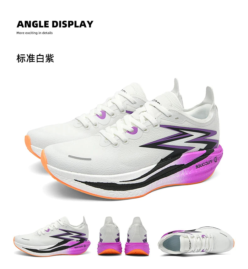 NEUE Laufschuhe mit Carbonplatte für Marathon, Herren, sportlich, atmungsaktiv, leicht, Damen, bequeme rutschfeste Sportsneaker, Casual