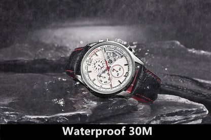 Cronógrafo PAGANI DESIGN para hombre, reloj de cuarzo multifunción de piloto militar, reloj masculino