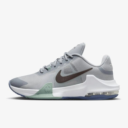 „Nike Air Max Impact 4“ žemi krepšinio bateliai: kasdieniai, universalūs, neslystantys, patvarūs, su amortizacija DM1124-402