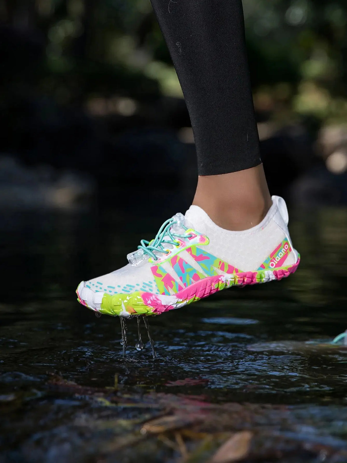 Oiaano New Camo Uomo Donna Scarpe da spiaggia ad asciugatura rapida Stivaletti da acqua a piedi nudi Sneaker acquatiche da uomo Sportive da passeggio