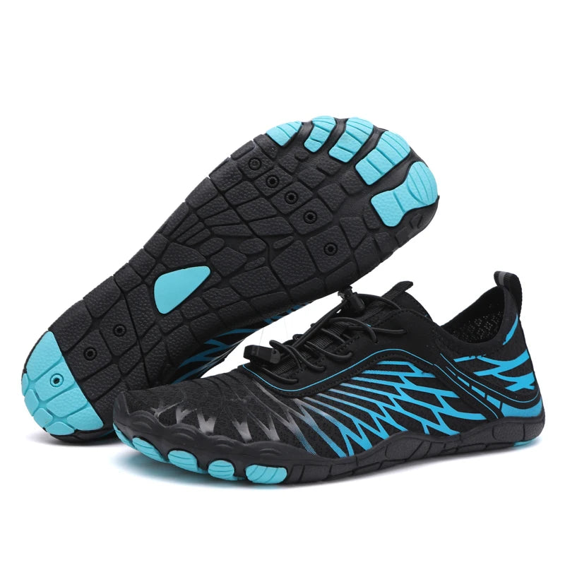Scarpe da acqua da uomo, scarpe da spiaggia da donna, scarpe aqua da indossare a piedi nudi, scarpe da nuoto ad asciugatura rapida, scarpe da sport per guado, scarpe da canottaggio, pesca e surf